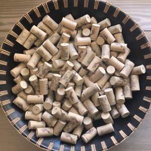 Wine Corks for Crafting ~ Synthetic~ 200 Lot ~Used